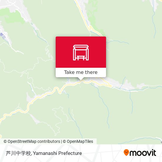 芦川中学校 map