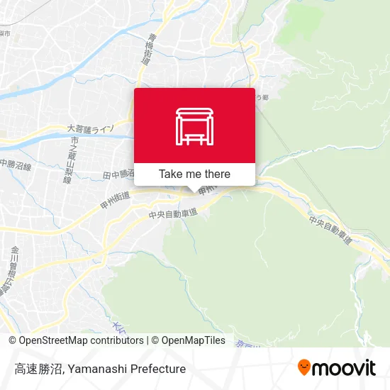 Express Katsunuma map