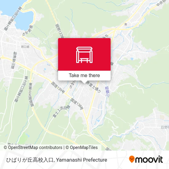 ひばりが丘高校入口 map
