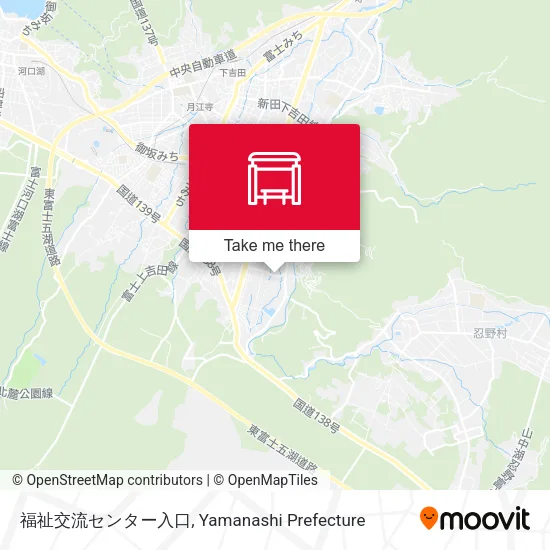 福祉交流センター入口 map