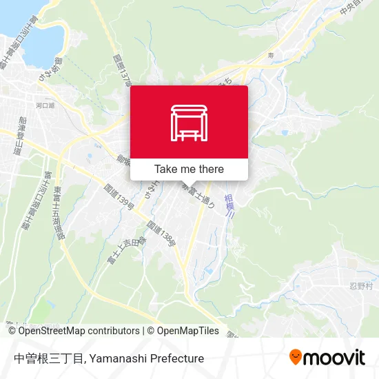 中曽根三丁目 map