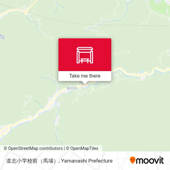 道志小学校前（馬場） map