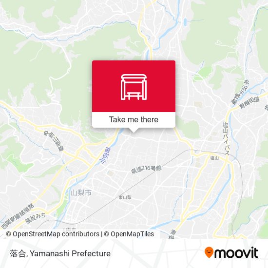 落合 map