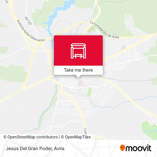 Jesús Del Gran Poder map