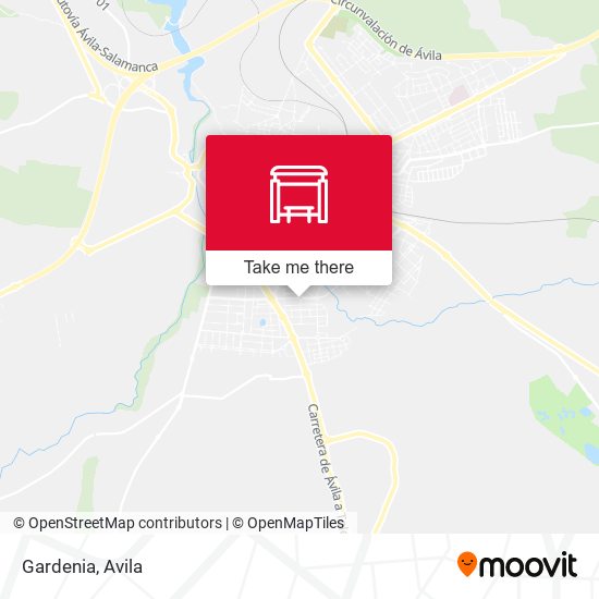 How to get to Gardenia in Ávila by Bus?