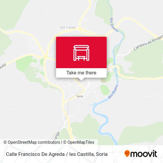 Calle Francisco De Agreda / Ies Castilla map