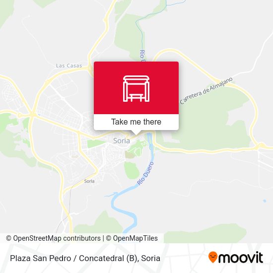 Plaza San Pedro / Concatedral  (B) map