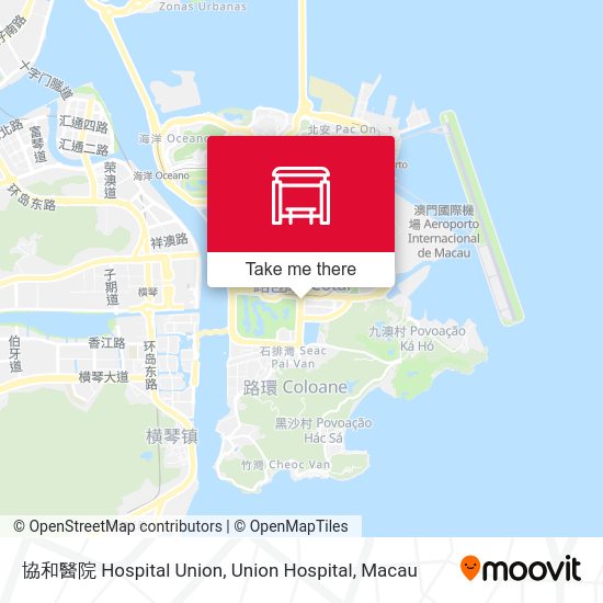 協和醫院 Hospital Union, Union Hospital map