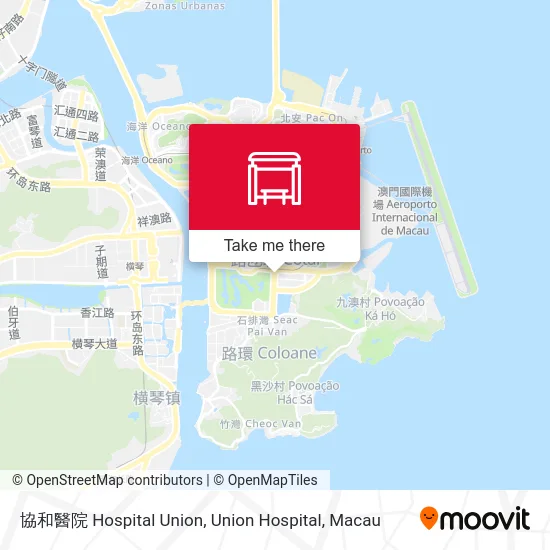 協和醫院 Hospital Union, Union Hospital地圖
