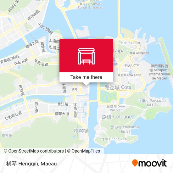橫琴 Hengqin地圖