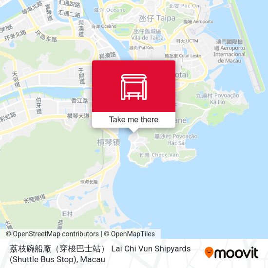 荔枝碗船廠（穿梭巴士站） Lai Chi Vun Shipyards (Shuttle Bus Stop)地圖