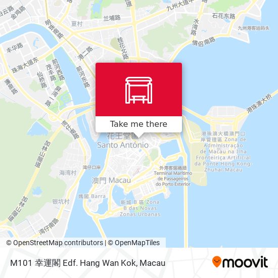 M101 幸運閣 Edf. Hang Wan Kok map
