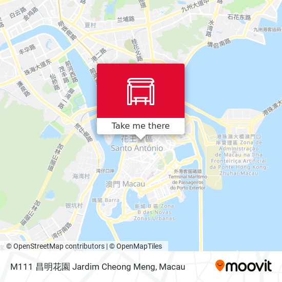 M111 昌明花園 Jardim Cheong Meng map
