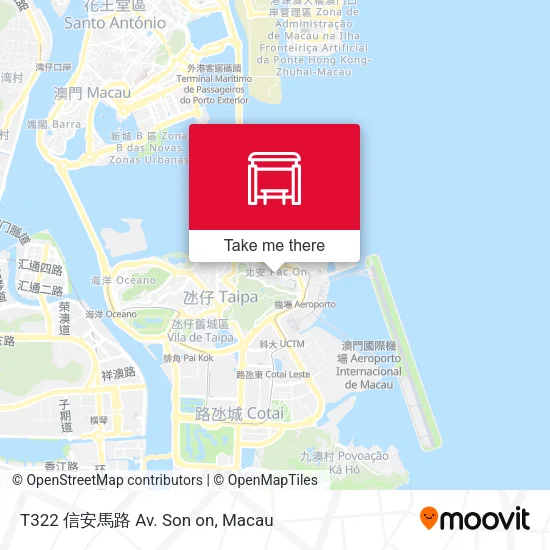 T322 信安馬路 Av. Son on map