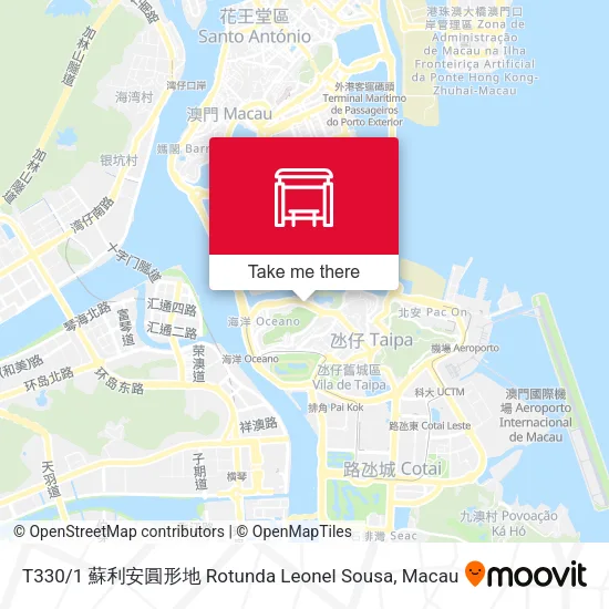 T330 / 1 蘇利安圓形地 Rotunda Leonel Sousa地圖