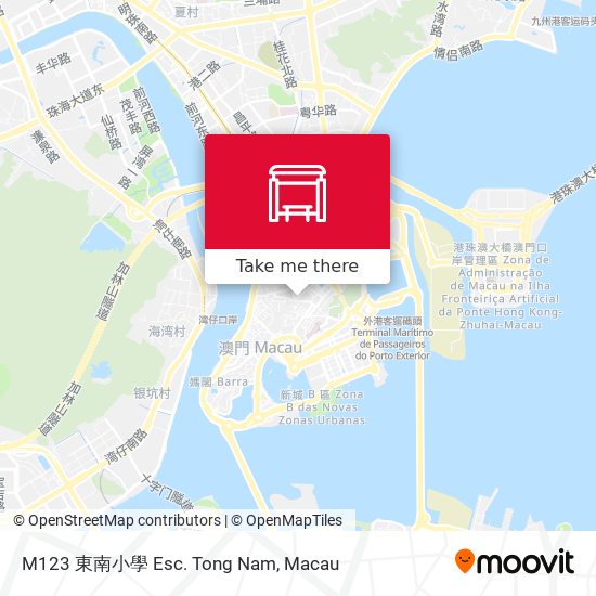 M123 東南小學 Esc. Tong Nam map