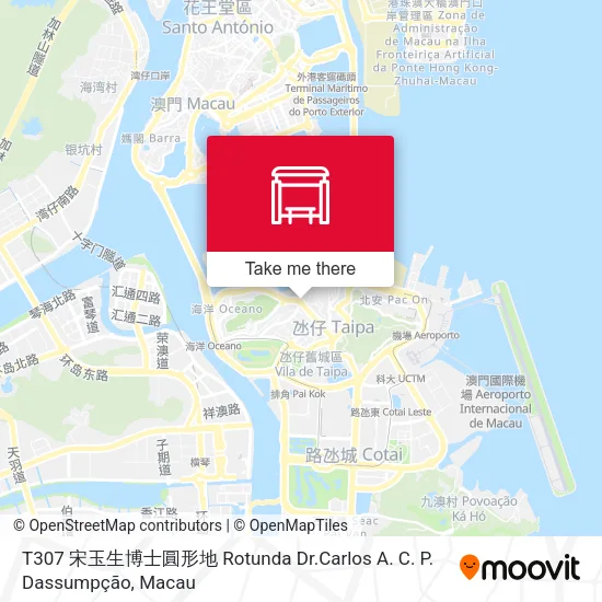 T307 宋玉生博士圓形地 Rotunda Dr.Carlos A. C. P. Dassumpção map