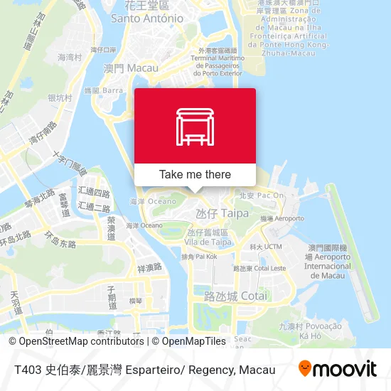 T403 史伯泰 / 麗景灣 Esparteiro/ Regency map
