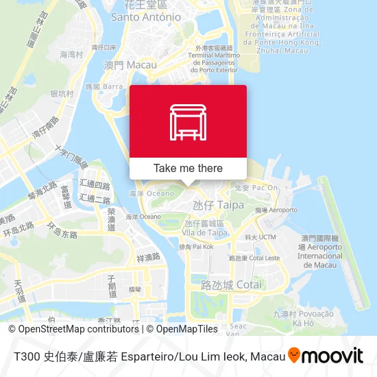 T300 史伯泰 / 盧廉若 Esparteiro / Lou Lim Ieok地圖