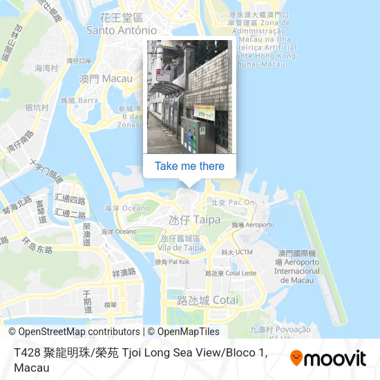 T428 聚龍明珠 / 榮苑 Tjoi Long Sea View / Bloco 1地圖