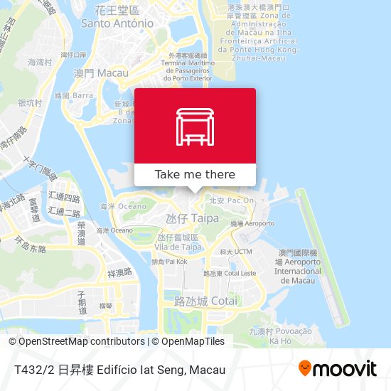 T432/2 日昇樓 Edifício Iat Seng map