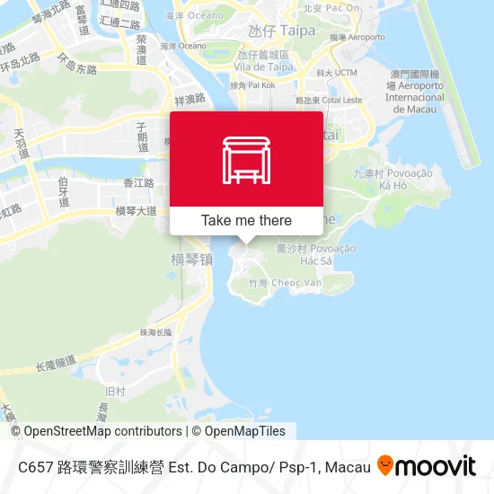 C657 路環警察訓練營 Est. Do Campo/ Psp-1 map