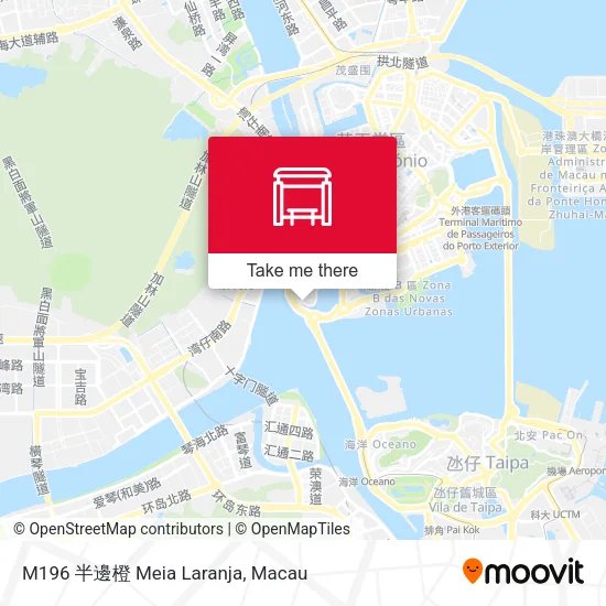 M196 半邊橙 Meia Laranja地圖