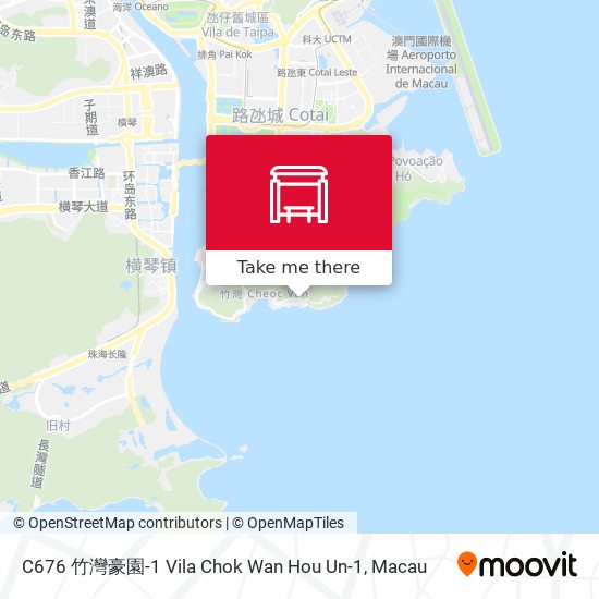 C676 竹灣豪園-1 Vila Chok Wan Hou Un-1 map