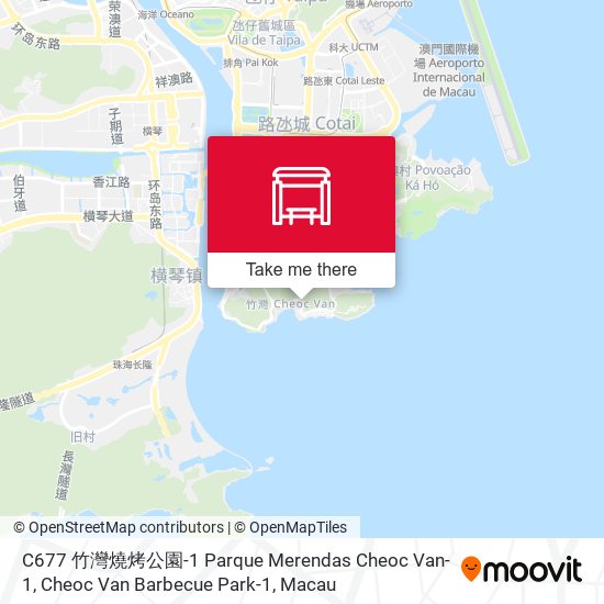 C677 竹灣燒烤公園-1 Parque Merendas Cheoc Van-1, Cheoc Van Barbecue Park-1 map