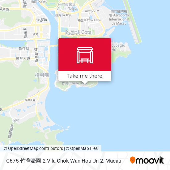 C675 竹灣豪園-2 Vila Chok Wan Hou Un-2 map