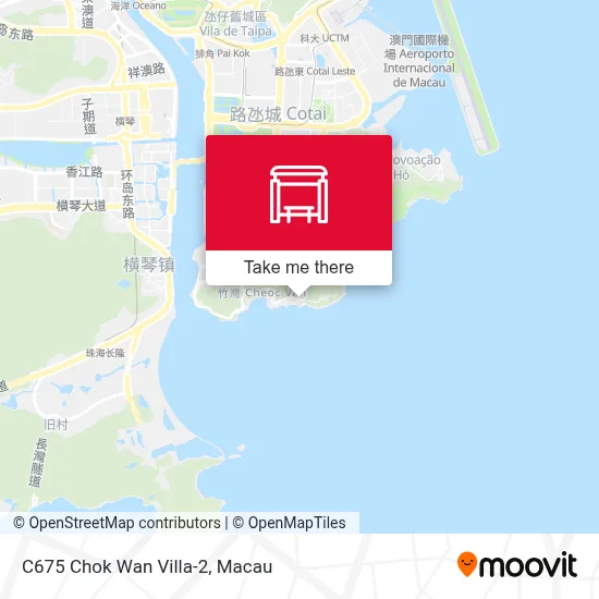 C675 竹灣豪園-2 Vila Chok Wan Hou Un-2地圖