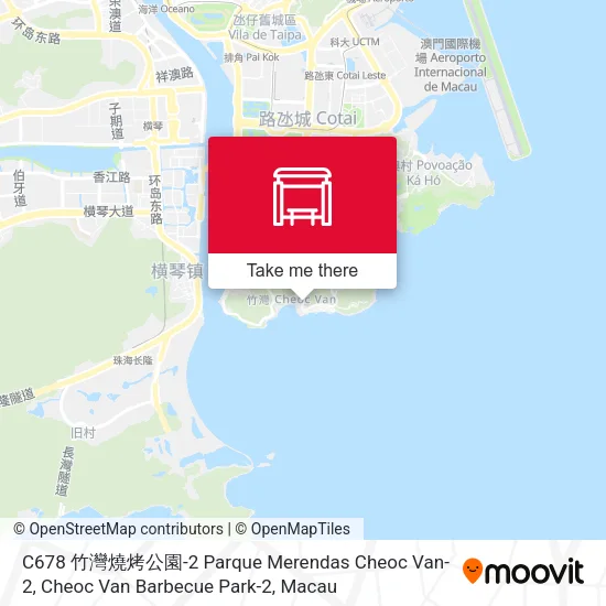 C678 竹灣燒烤公園-2 Parque Merendas Cheoc Van-2, Cheoc Van Barbecue Park-2地圖