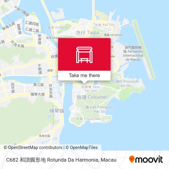 C682 和諧圓形地 Rotunda Da Harmonia map
