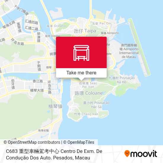 C683 重型車輛駕考中心 Centro De Exm. De Condução Dos Auto. Pesados地圖