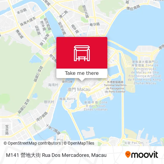 M141 營地大街 Rua Dos Mercadores地圖