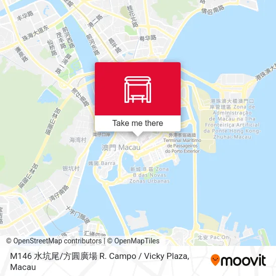 M146 水坑尾 / 方圓廣場 R. Campo / Vicky Plaza地圖