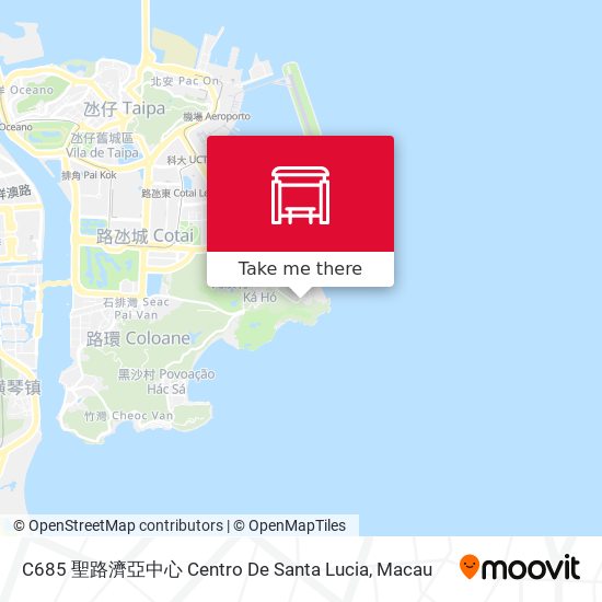 C685 聖路濟亞中心 Centro De Santa Lucia map