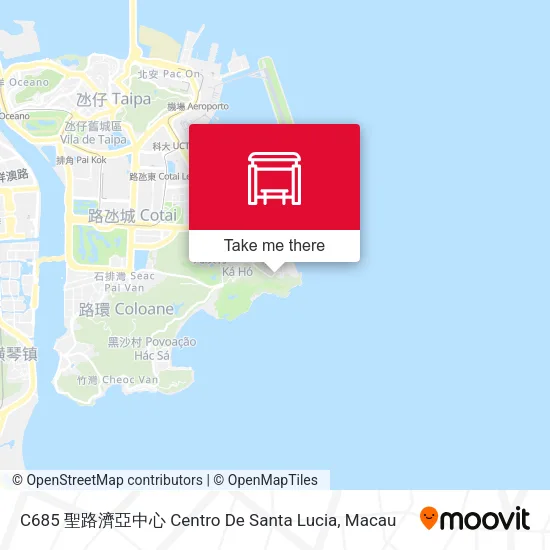 C685 聖路濟亞中心 Centro De Santa Lucia地圖