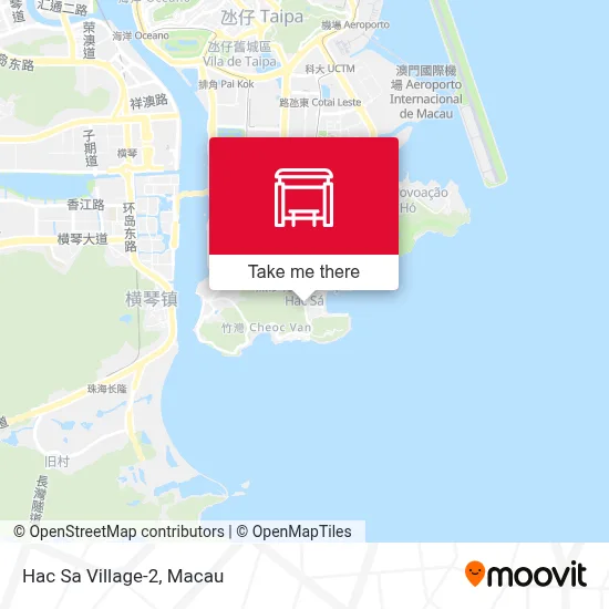 C694 黑沙村-2 Povoação De Hac Sá-2, Hac Sa Village-2地圖