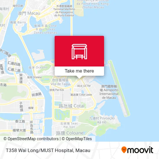 T358 偉龍 / 科大醫院 Wai Long / M.U.S.T.-Hospital地圖