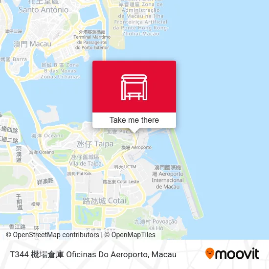 T344 機場倉庫 Oficinas Do Aeroporto地圖