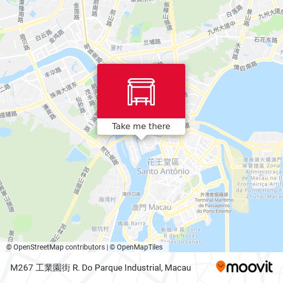 M267 工業園街 R. Do Parque Industrial map