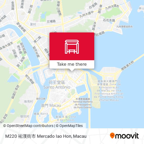 M220 祐漢街市 Mercado Iao Hon map