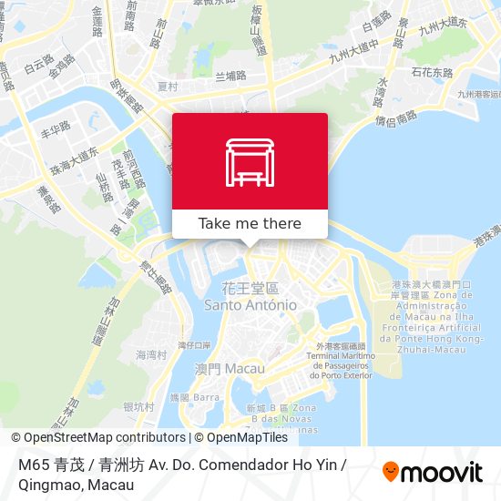 M65 青茂 / 青洲坊 Av. Do. Comendador Ho Yin / Qingmao map
