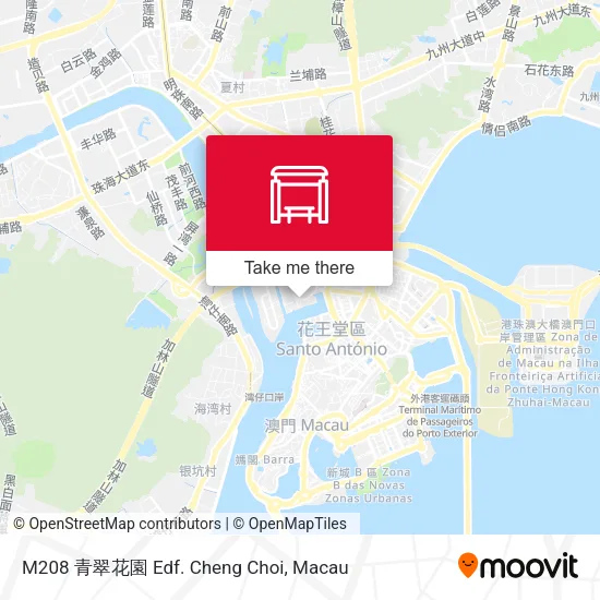 M208 青翠花園 Edf. Cheng Choi地圖
