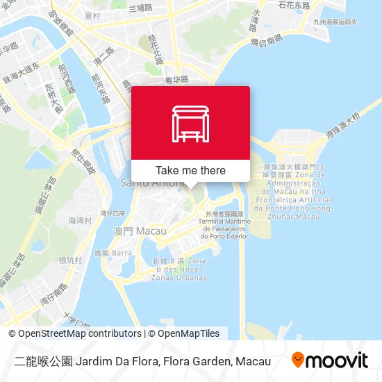 二龍喉公園 Jardim Da Flora, Flora Garden map