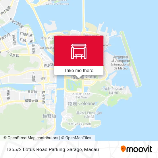 T355 / 2 Lotus Road Parking Garage map
