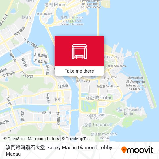 澳門銀河鑽石大堂 Galaxy Macau Diamond Lobby map