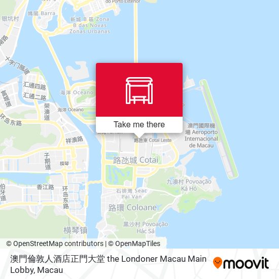 澳門倫敦人酒店正門大堂 the Londoner Macau Main Lobby map