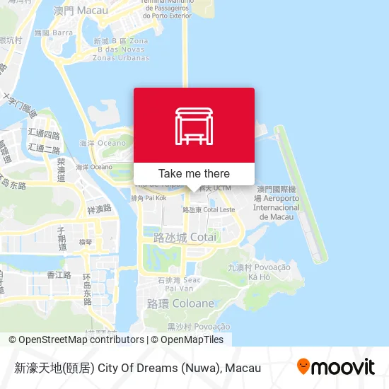 新濠天地(頤居) City Of Dreams (Nuwa)地圖